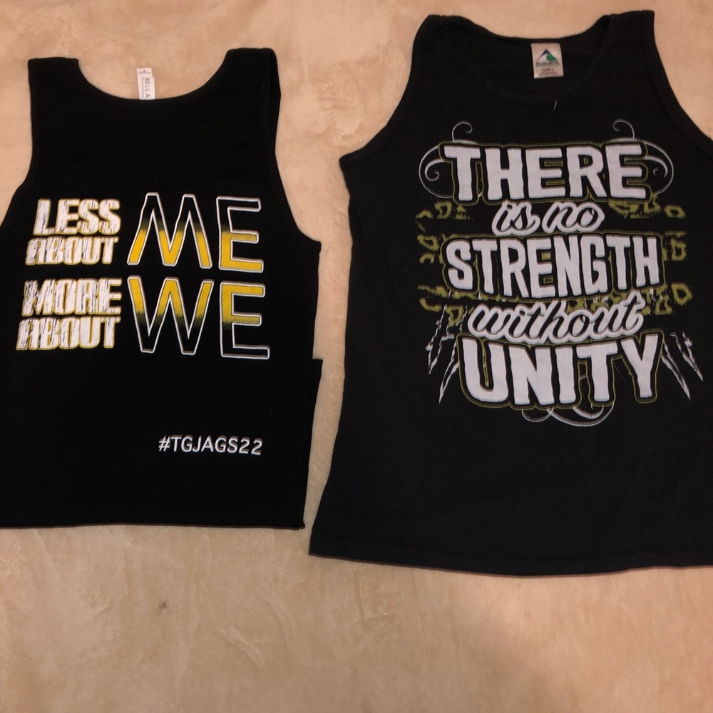 2 TopGun tank tops